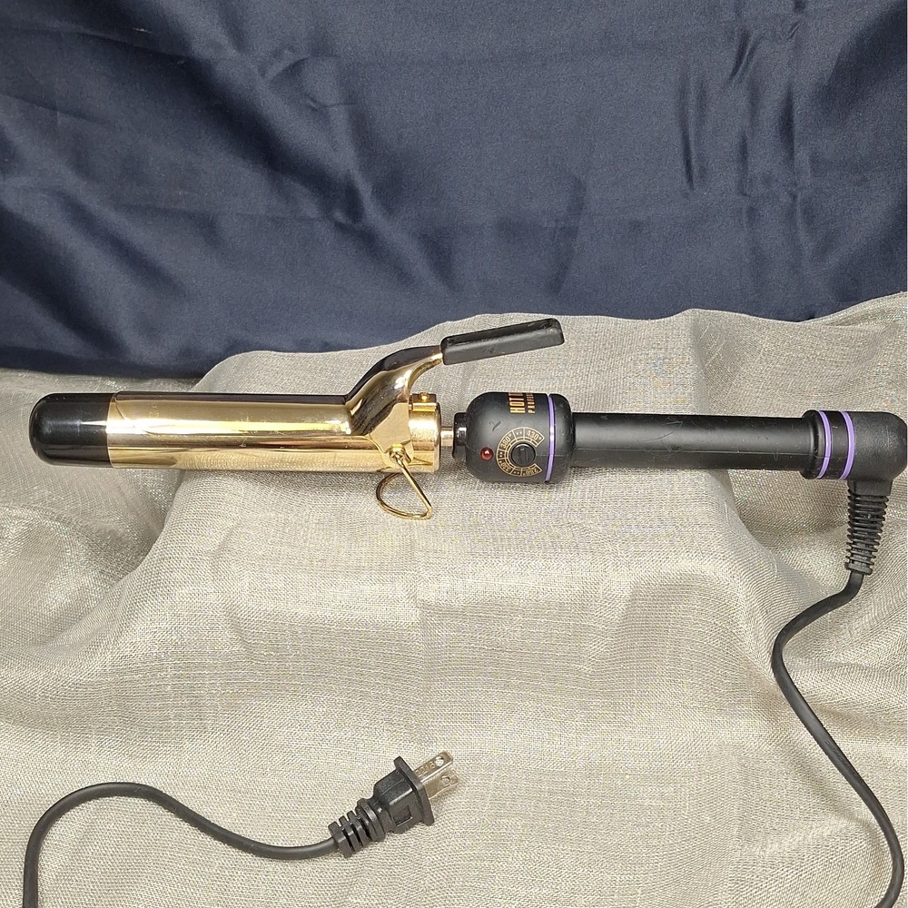 Hot Tools 24k Gold Professional Salon Curling Iron 1.25 / 1 1/4 Inch Model 1110
